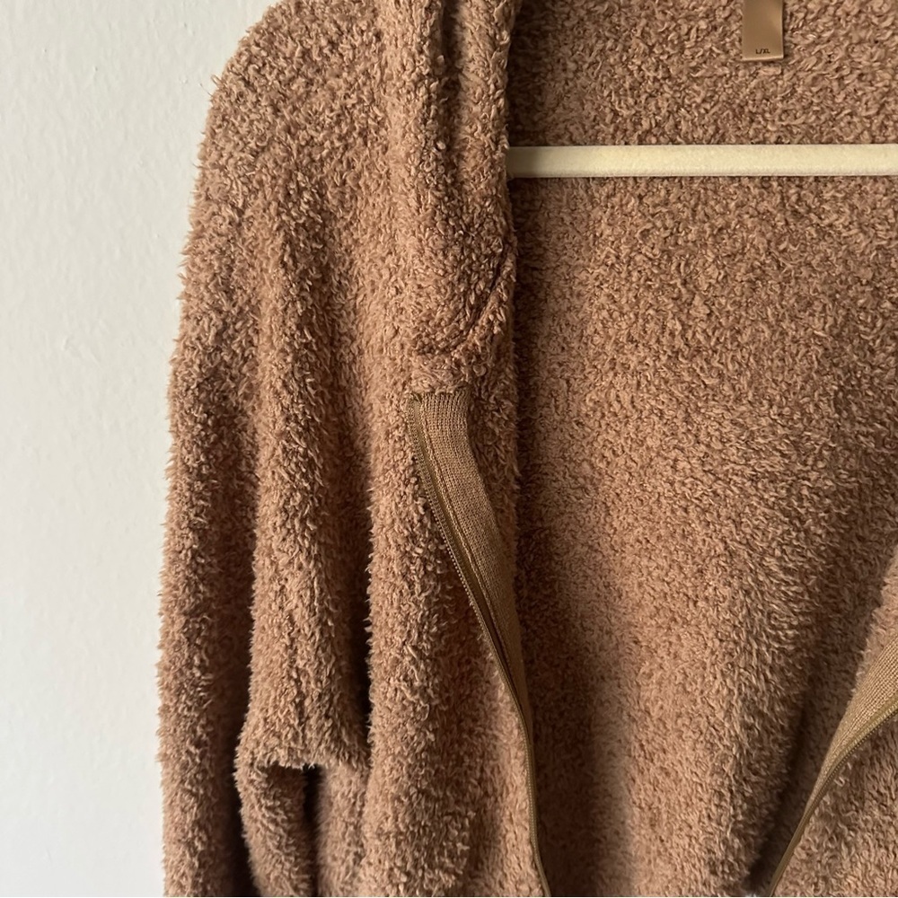 SKIMS Cozy Knit Zip Up Hoodie without Zipper Large - Picture 4 of 10